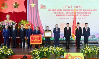 Tòa án nhân dân phải là “pháo đài” chính trị-pháp lý vững chắc, củng cố niềm tin của nhân dân